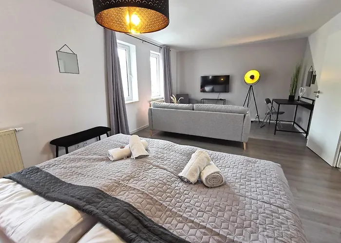 Bohnapartments Suedpark - Naehe Steigerwaldstadion - Parkplatz - Wlan - Vollausstattung * Erfurt